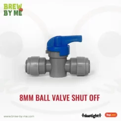 8mm(5/16) Ball Valve Shut Off - Duotight