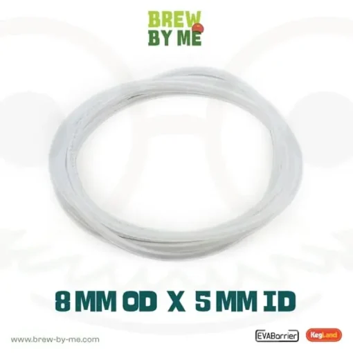Beer/Gas Line EVABarrier 8mm(5/16) OD x 5mm(13/64) ID