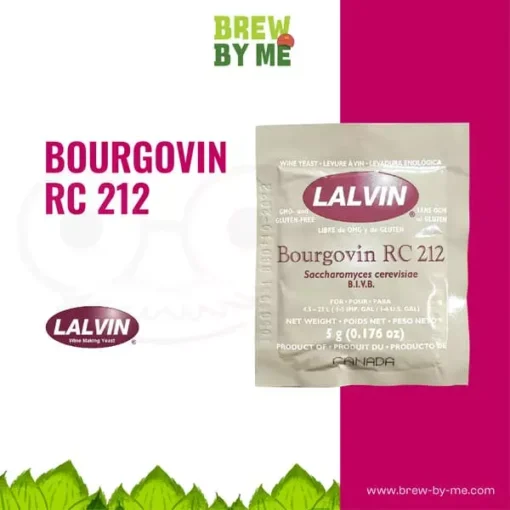 Bourgovin RC 212 Lalvin | ทำไวน์