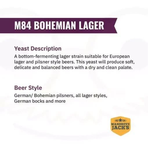 Bohemian Lager M84 - Mangrove Jack’s - Image 2