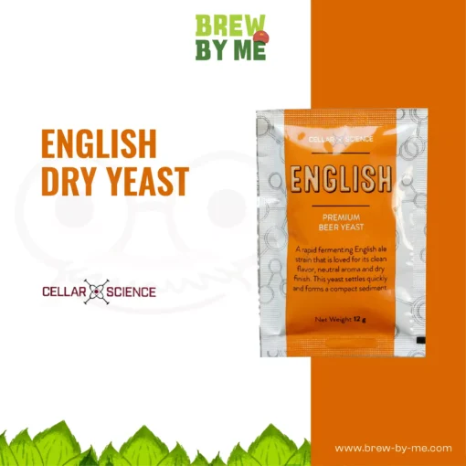 ENGLISH Dry Yeast – CellarScience®