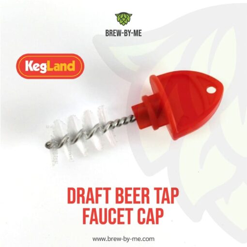 Draft Beer Tap Faucet Cap & Brush
