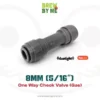 8mm (5/16") One Way Check Valve (Gas) - Duotight