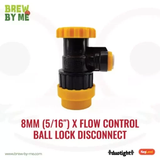 Flow Control Ball Lock Disconnect