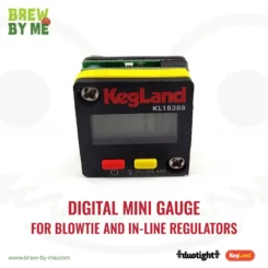 Digital Mini Gauge For Integrated Blowtie and In-line regulators