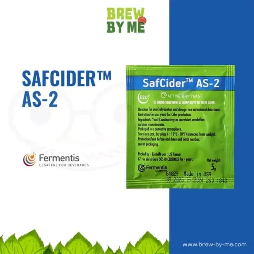 Safcider AS-2 Fermentis - Sweet Ciders