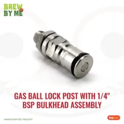 Gas Ball Lock Post with 1/4 Inch BSP