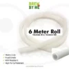 Silicone Tube - 6m Roll (12.5mm ID x 18.5mm OD)