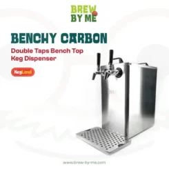 Benchy - Carbon - Double Taps Bench Top Keg Dispenser