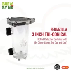 FermZilla - 3 Inch Tri-Conical - 600ml Collection Container